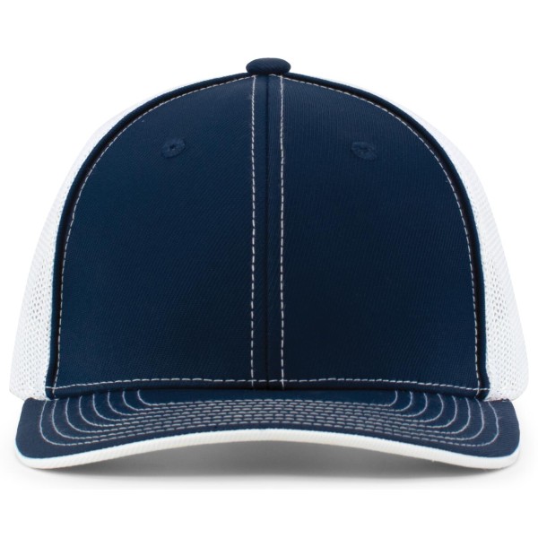 404M Pacific Headwear NAVY/WHITE