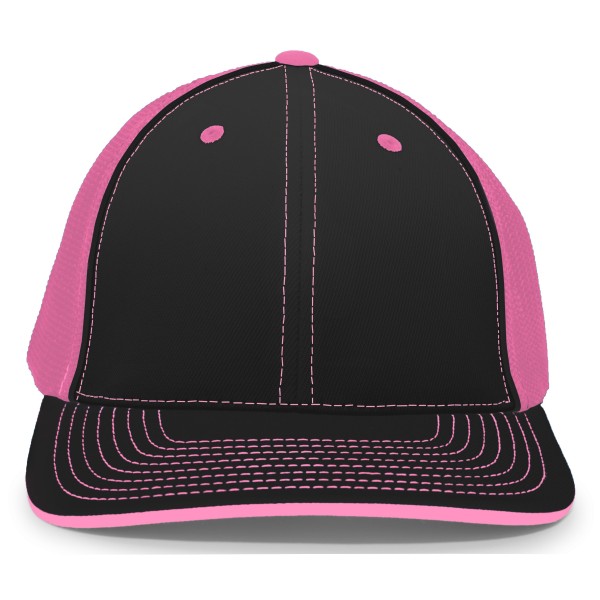 404M Pacific Headwear BLACK/PINK/BLACK