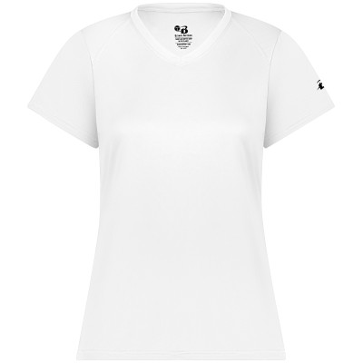 Badger Sport 406200 LADIES ULTIMATE SOFTLOCK V-NECK TEE