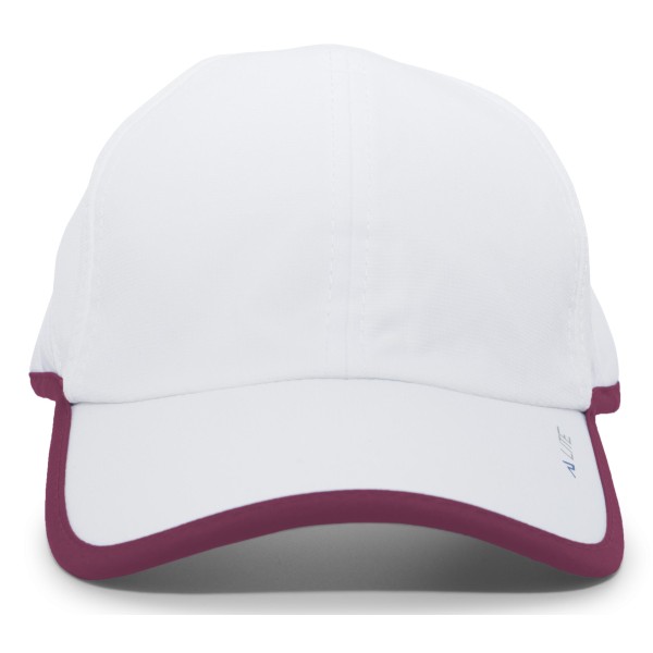410L Pacific Headwear WHITE/MAROON