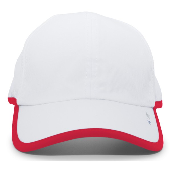 410L Pacific Headwear WHITE/RED
