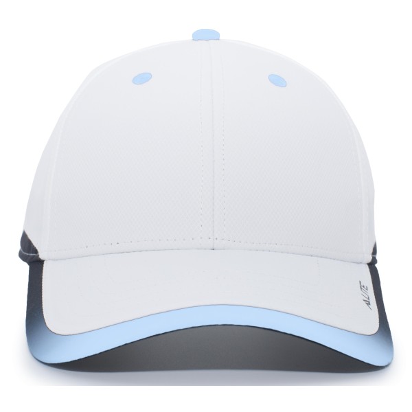 416L Pacific Headwear WHITE/COLUMBIA BLUE