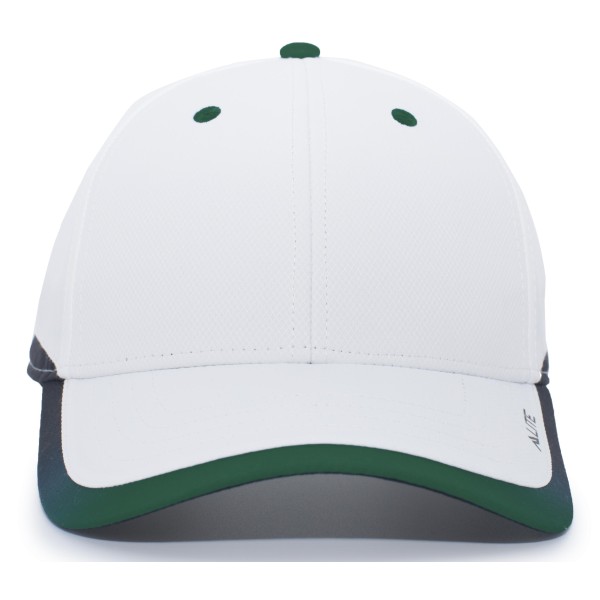 416L Pacific Headwear White/Dark Green