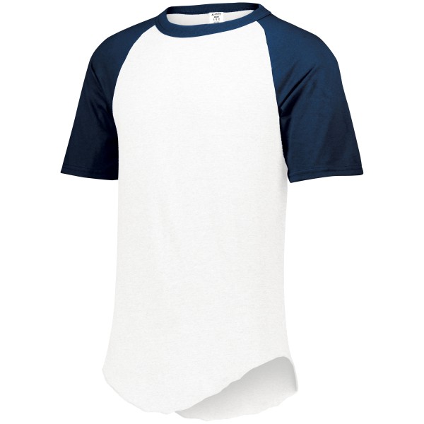 423 Augusta Sportswear WHITE/NAVY