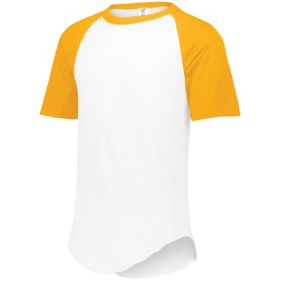 Augusta Sportswear 424 WHITE/GOLD