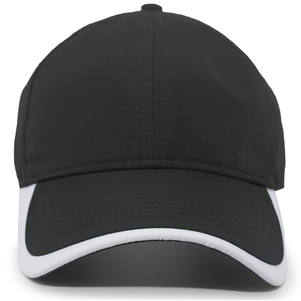 424L Pacific Headwear BLACK/WHITE