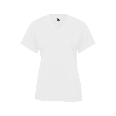 Badger Sport 496200 LADIES TRI-BLEND V-NECK TEE