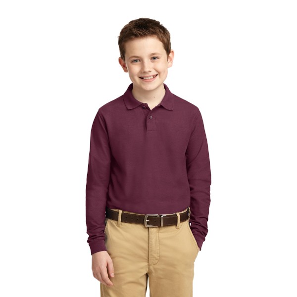 Y500LS Port Authority Burgundy
