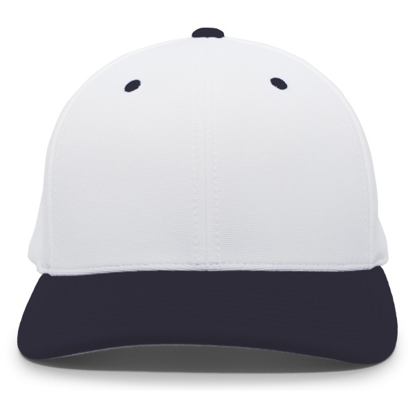 498F Pacific Headwear WHITE/NAVY