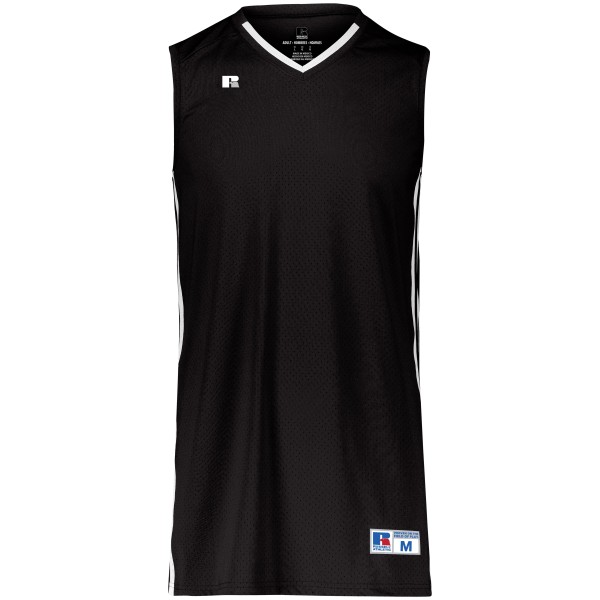 4B1VTB Russell Athletic BLACK/WHITE