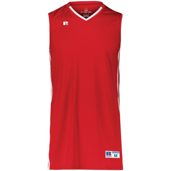 4B1VTB Russell Athletic TRUE RED/WHITE