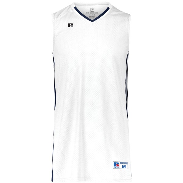 4B1VTB Russell Athletic WHITE/NAVY