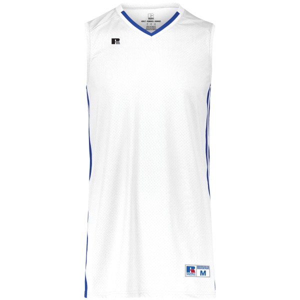 4B1VTB Russell Athletic WHITE/ROYAL