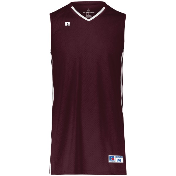 4B1VTM Russell Athletic MAROON/WHITE