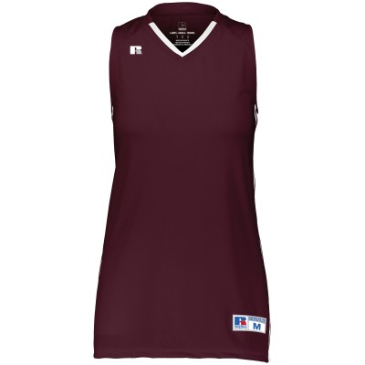 Russell Athletic 4B1VTX MAROON/WHITE