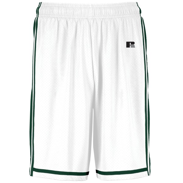 4B2VTB Russell Athletic White/Dark Green