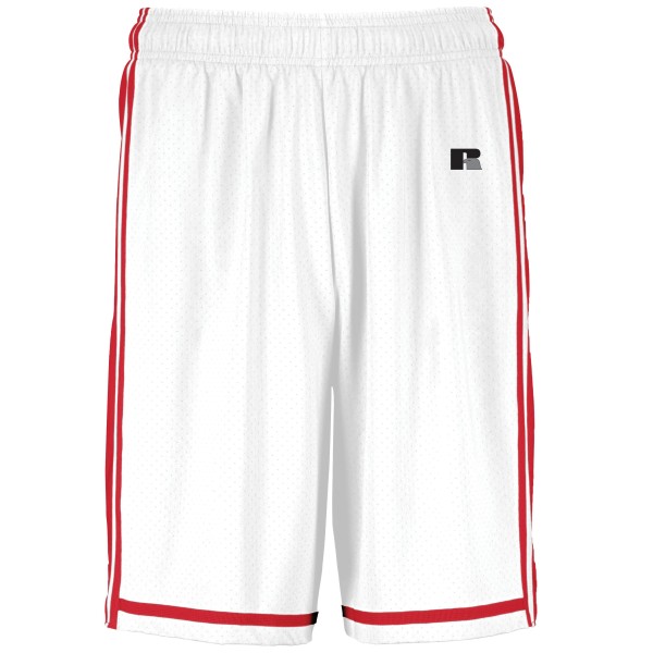 4B2VTB Russell Athletic WHITE/TRUE RED