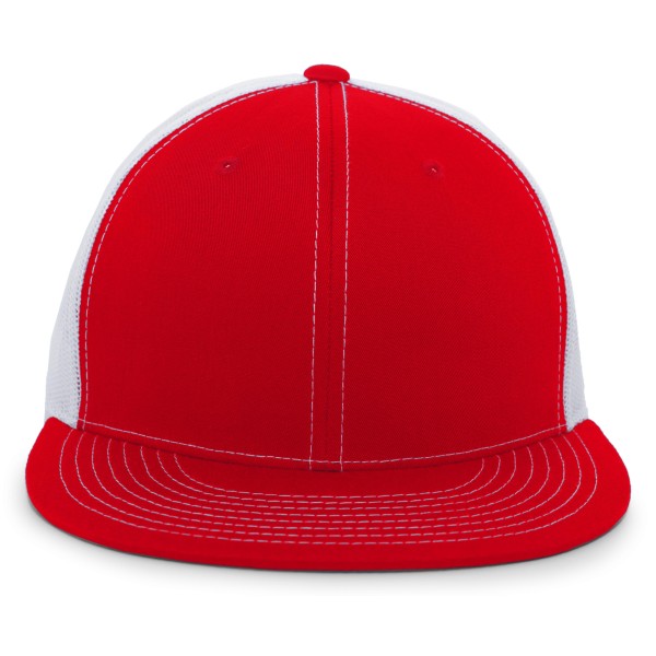 4D3 Pacific Headwear RED/WHITE/RED