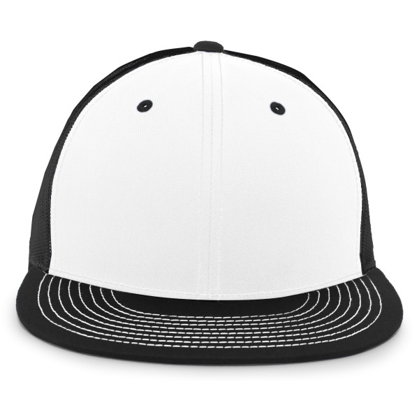 4D3 Pacific Headwear WHITE/BLACK/BLACK
