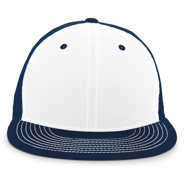 4D3 Pacific Headwear WHITE/NAVY/NAVY