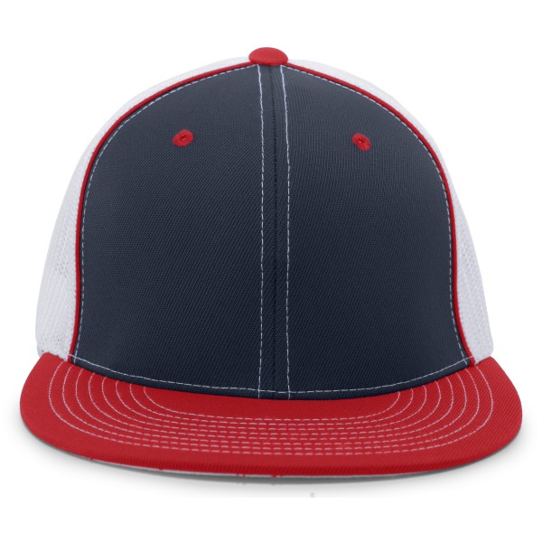 4D5 Pacific Headwear NAVY/WHITE/RED