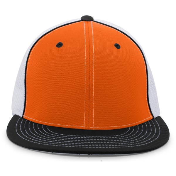 4D5 Pacific Headwear ORANGE/WHITE/BLACK