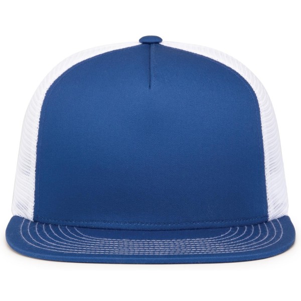 4D7 Pacific Headwear ROYAL/WHITE/ROYAL
