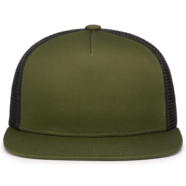4D7 Pacific Headwear MOSS/LT CHARCOAL/MOSS