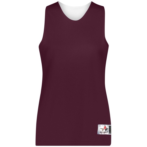 506CRW Alleson Athletic LIGHT MAROON/WHITE (BA)