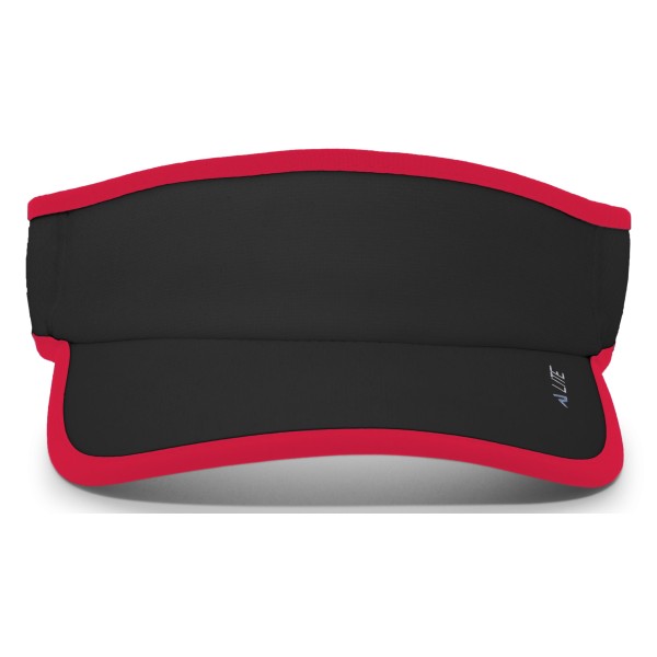510V Pacific Headwear BLACK/RED