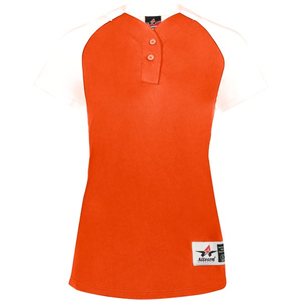 522PDW Alleson Athletic BT. ORANGE/WHITE (BA)