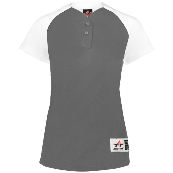 522PDW Alleson Athletic CHARCOAL SOLID/WHITE (BA)