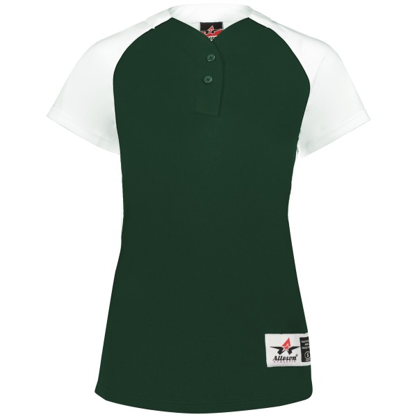 522PDWG Alleson Athletic FOREST/WHITE (BA)