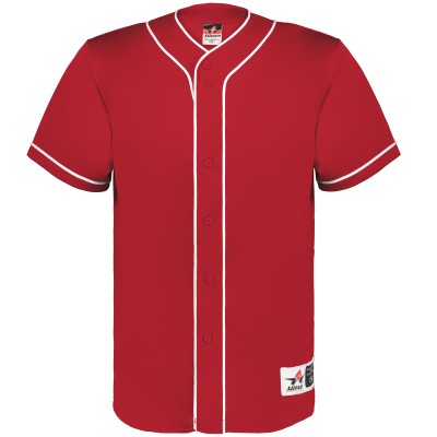 Alleson Athletic 52MBBJ DIAMOND FULL-BUTTON BASEBALL JERSEY