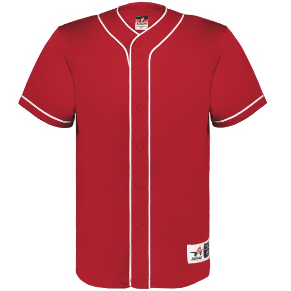 52MBBJ Alleson Athletic RED/WHITE (BA)