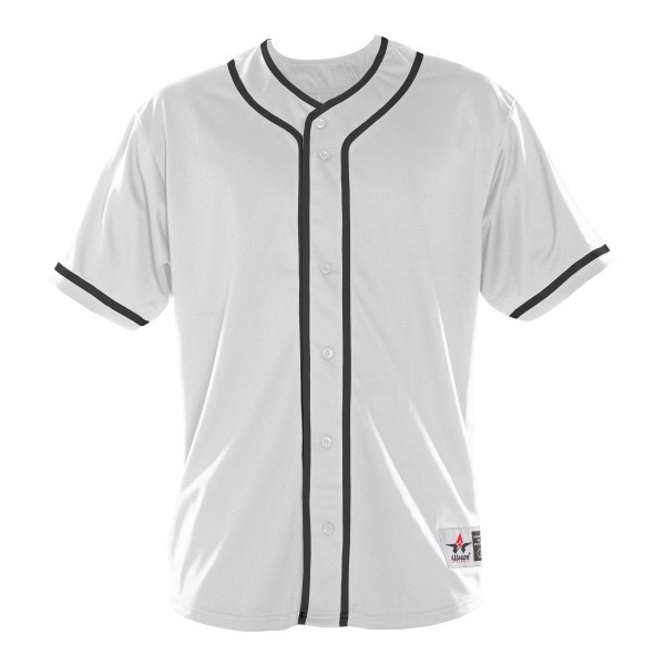 52MBBJY Alleson Athletic WHITE/BLACK (BA)