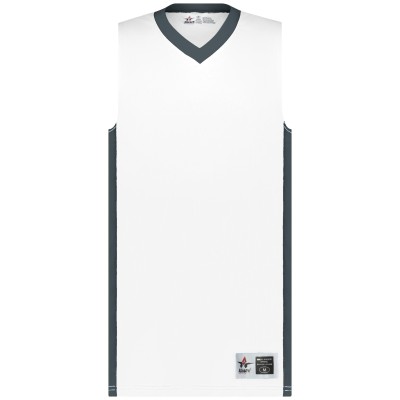 Alleson Athletic 538J WHITE/CHARCOAL SOLID (BA)
