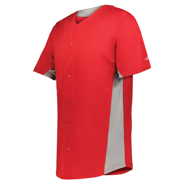 566BFJ Alleson Athletic RED/GREY (BA)