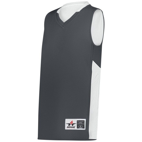 589RSPW Alleson Athletic CHARCOAL SOLID/WHITE (BA)