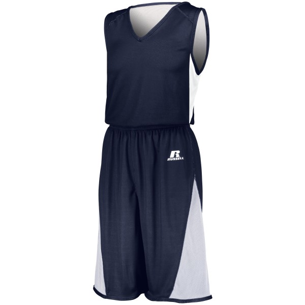 5R5DLB Russell Athletic NAVY/WHITE