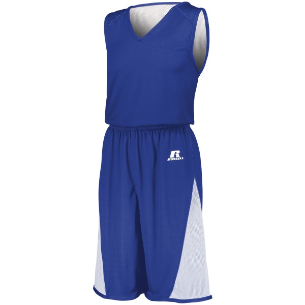 5R5DLB Russell Athletic ROYAL/WHITE