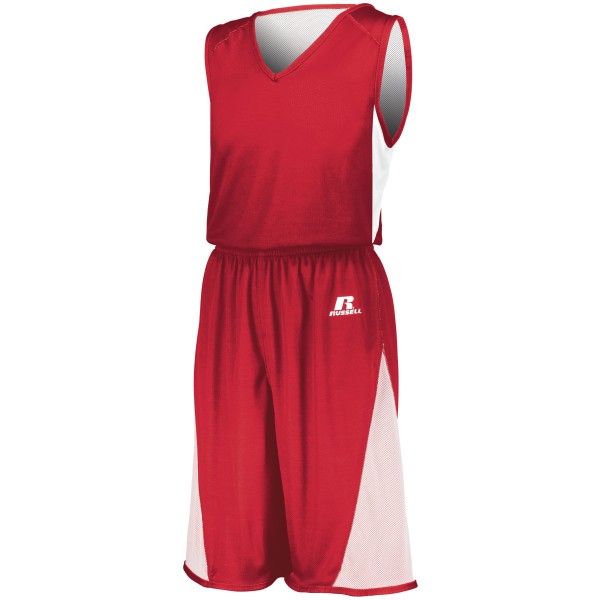 5R5DLB Russell Athletic TRUE RED/WHITE