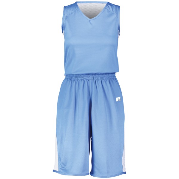 5R5DLX Russell Athletic COLUMBIA BLUE/WHITE