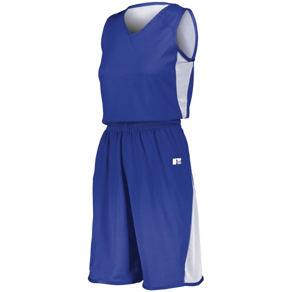 5R5DLX Russell Athletic ROYAL/WHITE