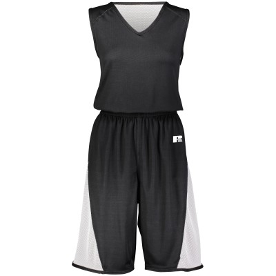Russell Athletic 5R6DLB BLACK/WHITE
