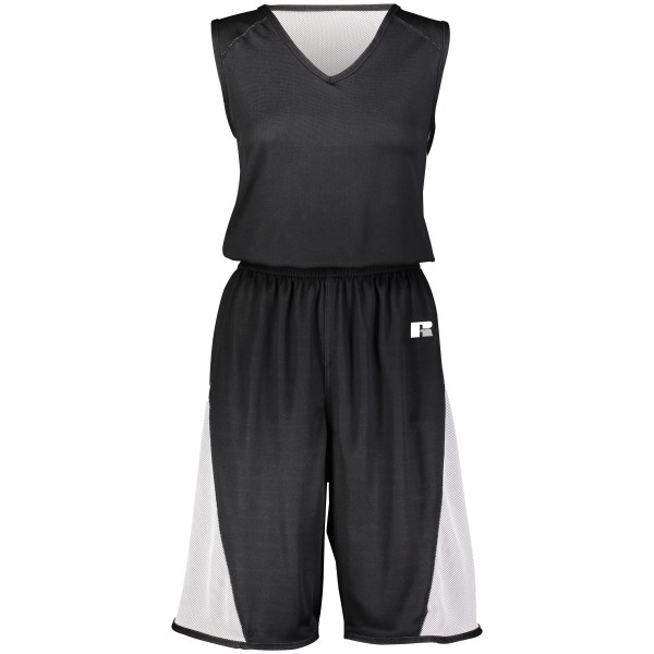 5R6DLB Russell Athletic BLACK/WHITE