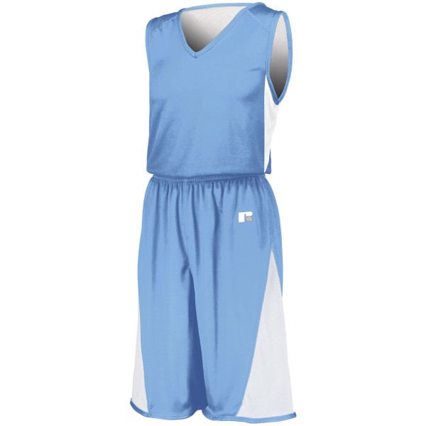 5R6DLB Russell Athletic COLUMBIA BLUE/WHITE