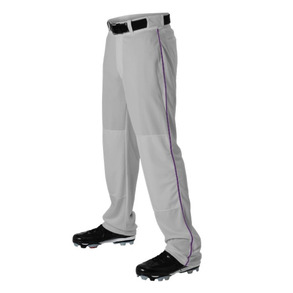 605WLB Alleson Athletic GREY/PURPLE (BA)