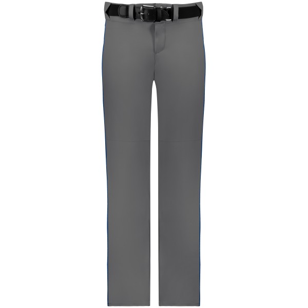 605WLBY Alleson Athletic CHARCOAL SOLID/ROYAL (BA)