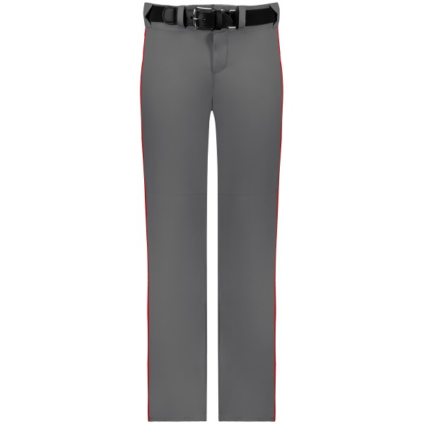 605WLBY Alleson Athletic CHARCOAL SOLID/RED (BA)